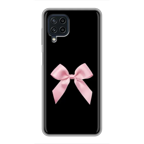 Чехол с рисунком «Бант на черном» для Samsung Galaxy A22 Чехол с рисунком «Бант на черном» для Samsung Galaxy A22