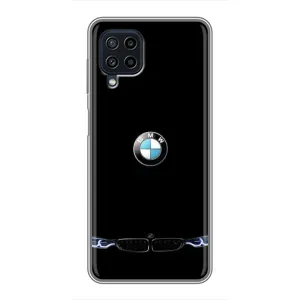 Чехол с рисунком «Черный BMW» для Samsung Galaxy A22