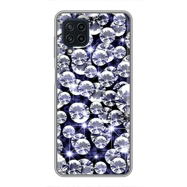 Чехол с рисунком «Бриллианты» для Samsung Galaxy A22 Чехол с рисунком «Бриллианты» для Samsung Galaxy A22