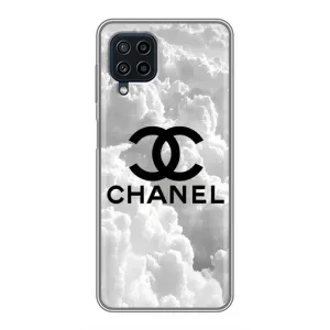 Чехол с Брендами одежды на Самсунг Галакси А22 (CHANEL)