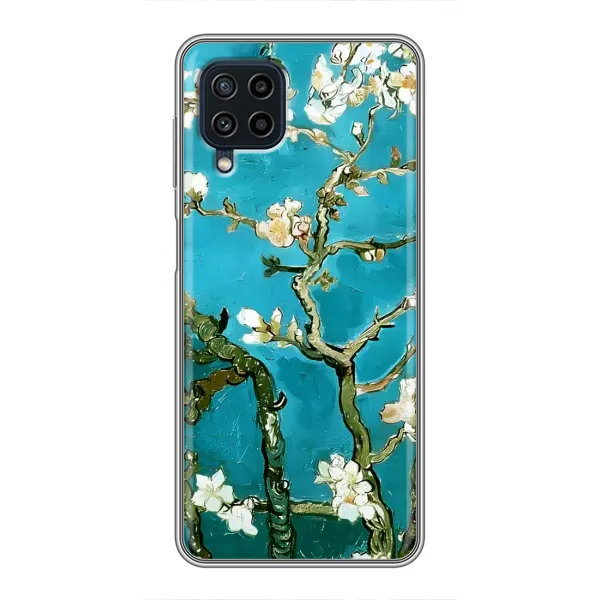 Чехол с рисунком «Цветение Сакуры» для Samsung Galaxy A22 Чехол с рисунком «Цветение Сакуры» для Samsung Galaxy A22
