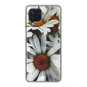 Чехол с ромашками на Samsung Galaxy A22 (Цветы Ромашки)