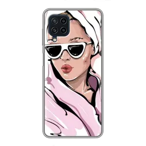 Чохол з картинкою Модні Дівчата Samsung Galaxy A22 (Дівчина в халаті)