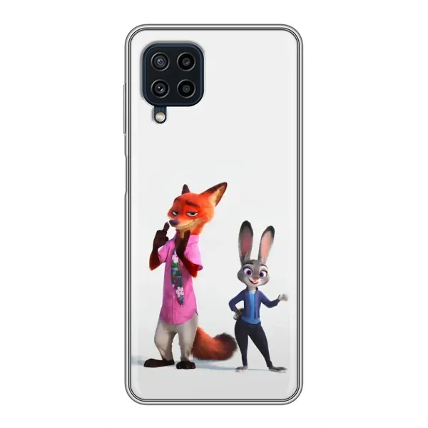Чехол с рисунком «Джуди и Ник» для Samsung Galaxy A22 Чехол с рисунком «Джуди и Ник» для Samsung Galaxy A22
