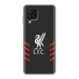 Силиконовые Чехлы принт Футбол на Samsung Galaxy A22 (Эмблема Liverpool)