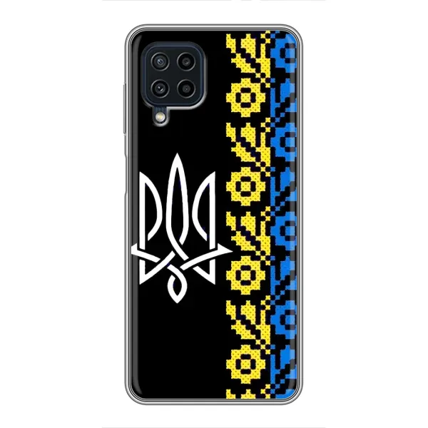 Чехол с рисунком «Герб и вышыванка» для Samsung Galaxy A22 Чехол с рисунком «Герб и вышыванка» для Samsung Galaxy A22
