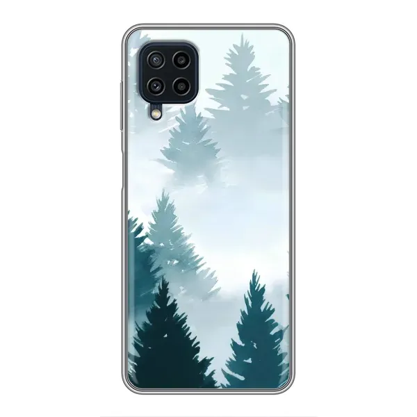 Чехол с рисунком «Горный лес» для Samsung Galaxy A22 Чехол с рисунком «Горный лес» для Samsung Galaxy A22