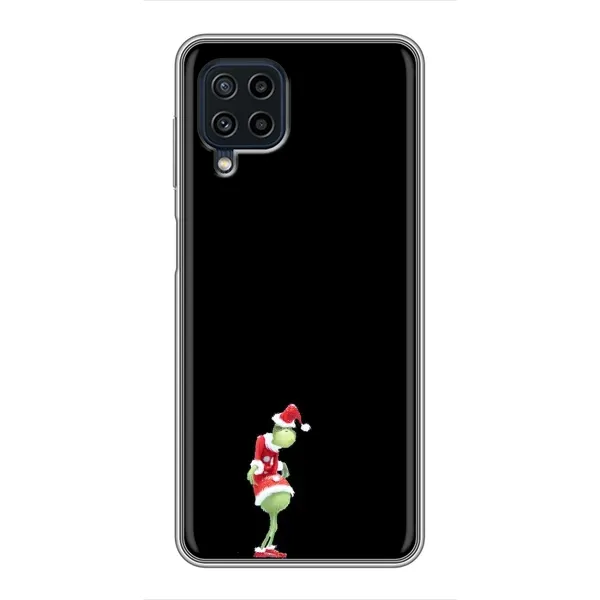 Чехол с рисунком «Гринч на чорном» для Samsung Galaxy A22 Чехол с рисунком «Гринч на чорном» для Samsung Galaxy A22