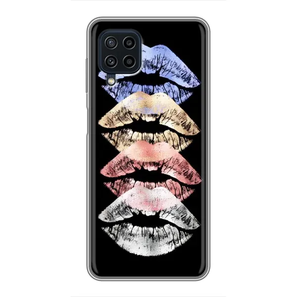 Чехол с рисунком «Губы» для Samsung Galaxy A22 Чехол с рисунком «Губы» для Samsung Galaxy A22