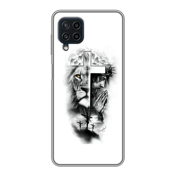 Чехол с рисунком «История Христа» для Samsung Galaxy A22 Чехол с рисунком «История Христа» для Samsung Galaxy A22
