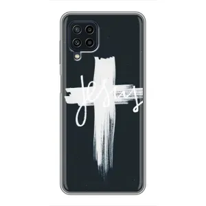 Чехлы для Самсунг Галакси А22 (Крест Иисуса) (Jesus)