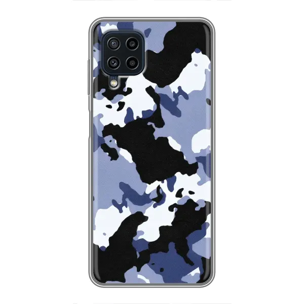 Чехол с рисунком «Камуфляжный Серый» для Samsung Galaxy A22 Чехол с рисунком «Камуфляжный Серый» для Samsung Galaxy A22