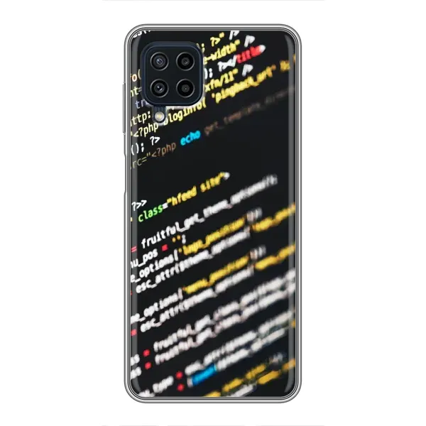 Чехол с рисунком «Код» для Samsung Galaxy A22 Чехол с рисунком «Код» для Samsung Galaxy A22