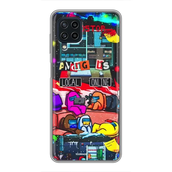 Чехол с рисунком «Команда 2» для Samsung Galaxy A22 Чехол с рисунком «Команда 2» для Samsung Galaxy A22