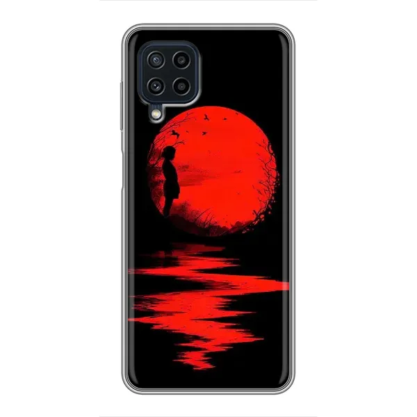 Чехол с рисунком «Красный Закат» для Samsung Galaxy A22 Чехол с рисунком «Красный Закат» для Samsung Galaxy A22