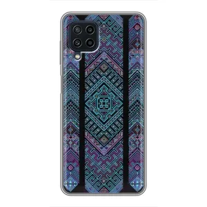 Силиконовый Чехол на Samsung Galaxy A22 (Крутой орнамент)