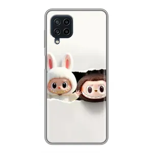 Чехол с принтом Лабубу для Samsung Galaxy A22 (Фигурки Labubu)