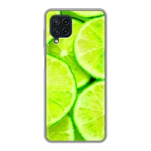 Чехол с изображением вкусной еды для Samsung Galaxy A22 (Лайм)