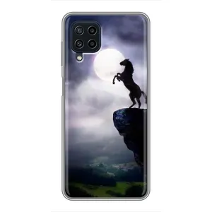 Чохли з зображенням різних тварин на Samsung Galaxy A22 (Кінь)