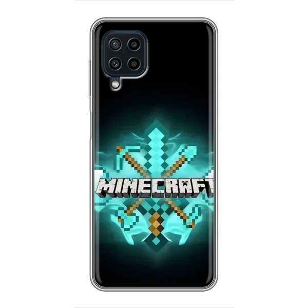 Чехол с рисунком «MineCraft 2» для Samsung Galaxy A22