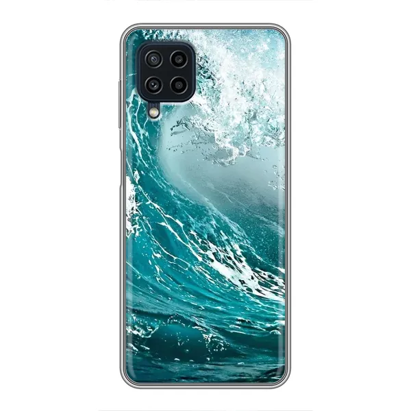 Чехол с рисунком «Морская волна» для Samsung Galaxy A22 Чехол с рисунком «Морская волна» для Samsung Galaxy A22