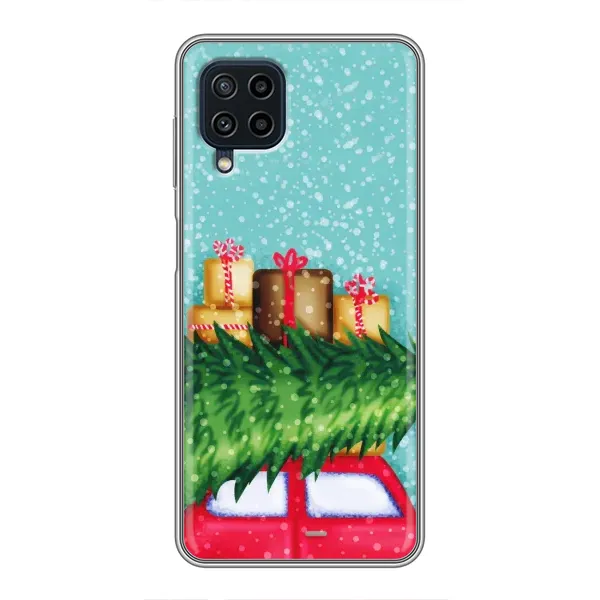 Чехол с рисунком «Новогодние подарки» для Samsung Galaxy A22 Чехол с рисунком «Новогодние подарки» для Samsung Galaxy A22