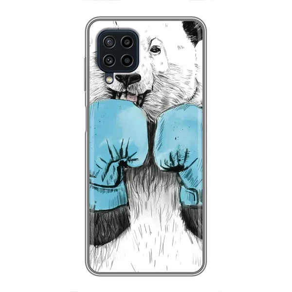 Чехол с рисунком «Панда боксер» для Samsung Galaxy A22 Чехол с рисунком «Панда боксер» для Samsung Galaxy A22