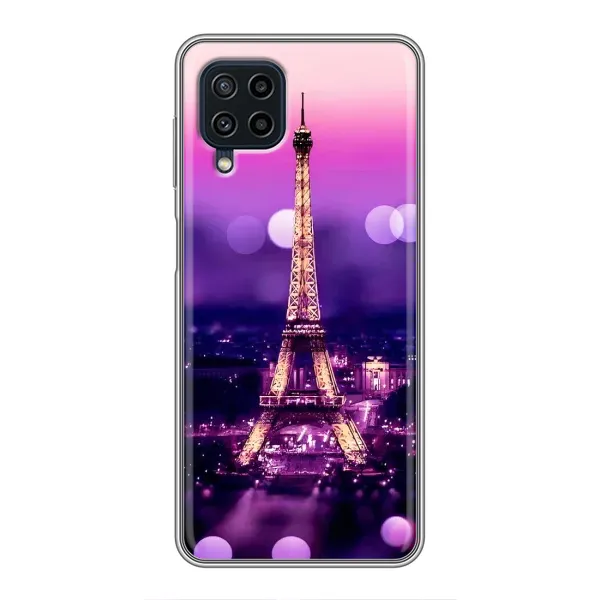 Чехол с рисунком «Париж башня» для Samsung Galaxy A22 Чехол с рисунком «Париж башня» для Samsung Galaxy A22