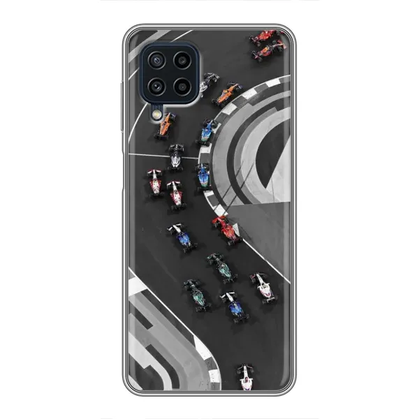 Чехол с рисунком «Гонки ф1» для Samsung Galaxy A22 Чехол с рисунком «Гонки ф1» для Samsung Galaxy A22
