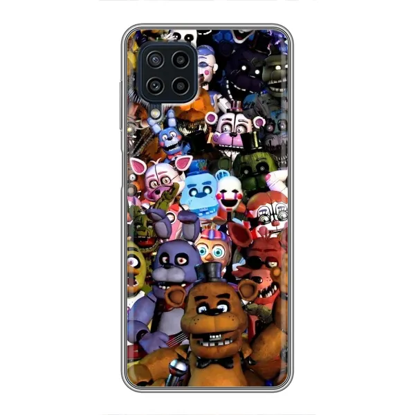 Чехол с рисунком «Персонажи Фредди» для Samsung Galaxy A22 Чехол с рисунком «Персонажи Фредди» для Samsung Galaxy A22