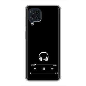 Чохол з картинками на чорному фоні для Samsung Galaxy A22 (Плеєр)
