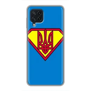 Чехол с картинкой (Патриотический ГЕРБ) на Samsung Galaxy A22 (Super - Герб)