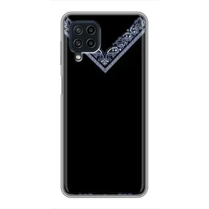 Силиконовый Чехол на Samsung Galaxy A22 (Воротник вышиванки)