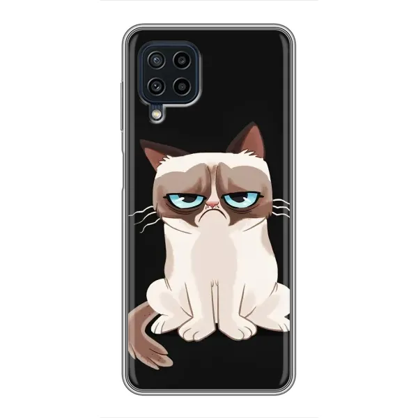 Чехол с рисунком «Взгляд кота» для Samsung Galaxy A22 Чехол с рисунком «Взгляд кота» для Samsung Galaxy A22