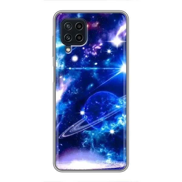Чехол с рисунком «Яркий космос» для Samsung Galaxy A22 Чехол с рисунком «Яркий космос» для Samsung Galaxy A22