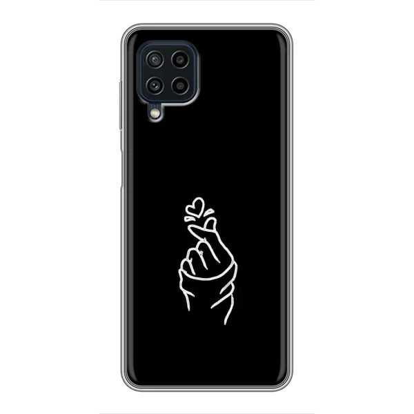 Чехол с рисунком «Знак Сердечка» для Samsung Galaxy A22 Чехол с рисунком «Знак Сердечка» для Samsung Galaxy A22