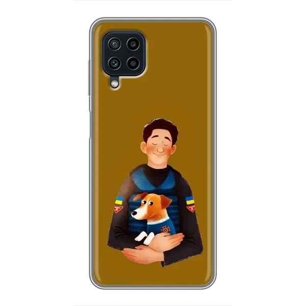 Чехол с рисунком «ЗСУ Патрон» для Samsung Galaxy A22