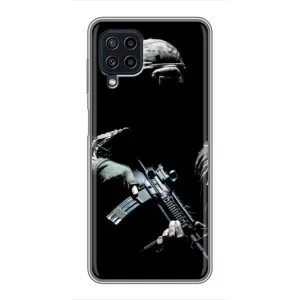 ЗСУ Чехлы (TPU) для Samsung Galaxy A22 (ЗСУ снайпер)