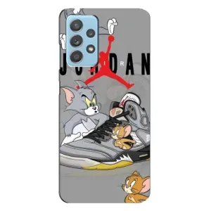 Силиконовый Чехол Nike Air Jordan на Самсунг Галакси А23 (Air Jordan)