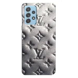 Текстурный Чехол Louis Vuitton для Самсунг Галакси А23 (Бежевый ЛВ)
