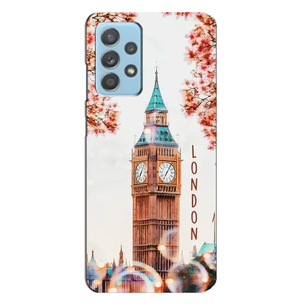 Чехол с рисунком «Часы Лондон» для Samsung Galaxy A23 Чехол с рисунком «Часы Лондон» для Samsung Galaxy A23