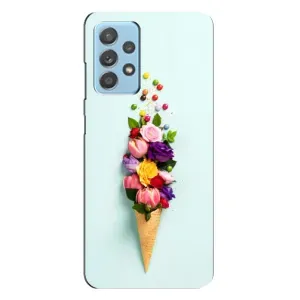 Чехлы с тематикой "ЦВЕТЫ" на Samsung Galaxy A23 (Цветок-мороженное)