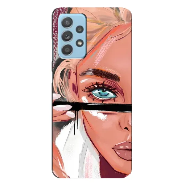 Чехол с рисунком «Девушка и ресницы» для Samsung Galaxy A23 Чехол с рисунком «Девушка и ресницы» для Samsung Galaxy A23