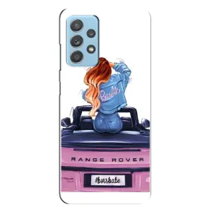 Силіконовый Чохол на Samsung Galaxy A23 з картинкой Модных девушек (Дівчина на машині)