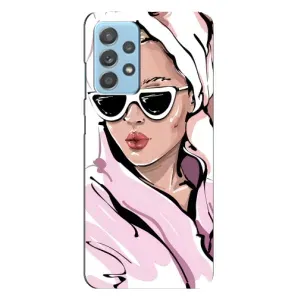 Чохол з картинкою Модні Дівчата Samsung Galaxy A23 (Дівчина в халаті)