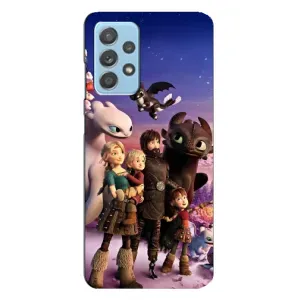 Чехол дракон Беззубик для Samsung Galaxy A23 (Герои дракона)