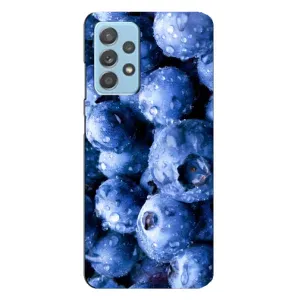 Чехол с изображением вкусной еды для Samsung Galaxy A23 (Голубика)