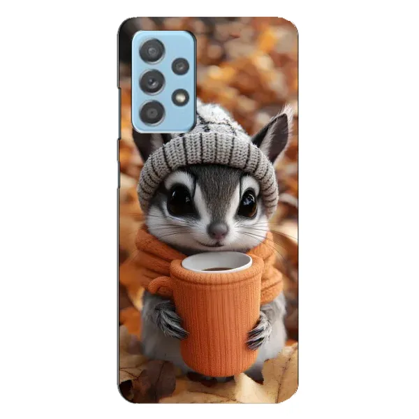 Чехол с рисунком «Грызунчик с кофе» для Samsung Galaxy A23 Чехол с рисунком «Грызунчик с кофе» для Samsung Galaxy A23