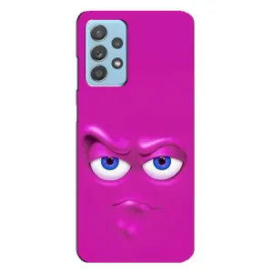 Силиконовые Чехлы (смешные стикеры) для Samsung Galaxy A23 (Хитрая мордочка)