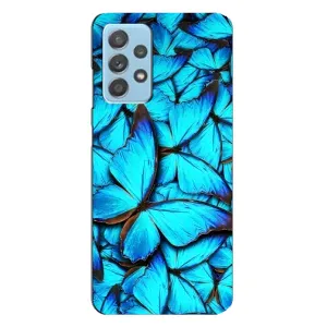 Силиконовый бампер с картинкой животных для Samsung Galaxy A23 (Крылья бабочек)